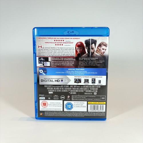 The Wolverine Blu-ray movie like new with English subtitles
