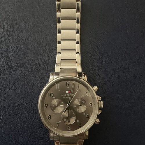 Tommy Hilfiger men's watch, silver