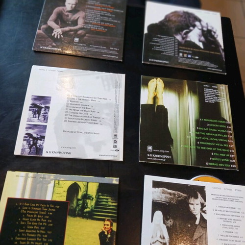 Sting 7 CD albums used, daily