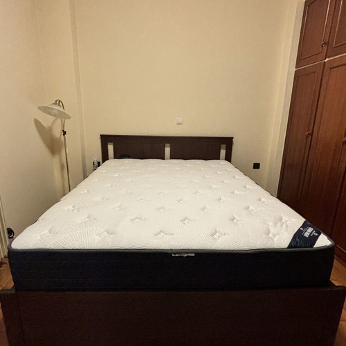 IKEA Double Bed 160x200 with SERTA Adoring Night Mattress like new