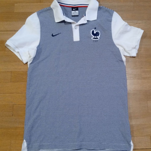 France Training Polo Shirt Nike size M like new, blue
