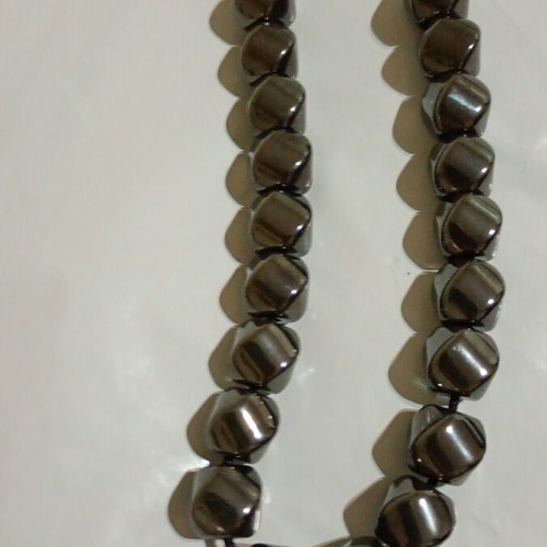 Hematite Komboloi with Helical Beads like new