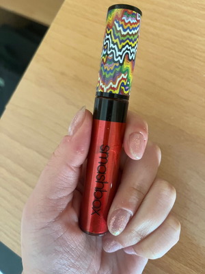 Smashbox red lipstick new
