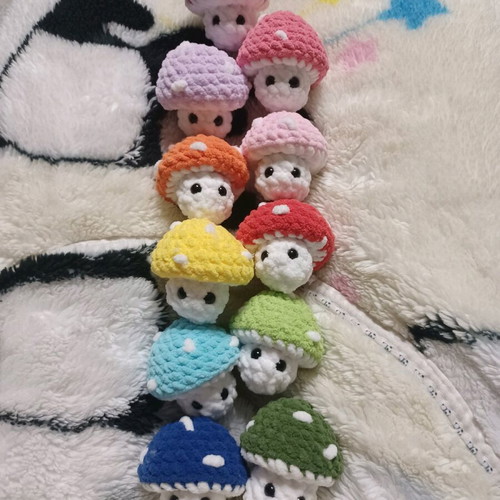 Amigurumi Stress Relief Mushrooms made to order