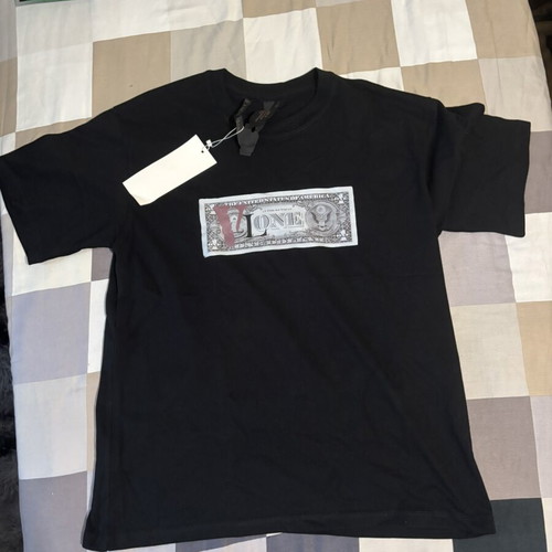 Vlone T-shirt new, black, size M
