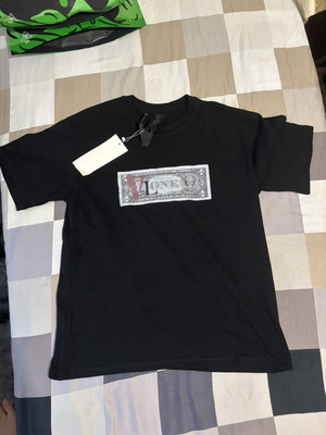 Vlone T-shirt new, black, size M