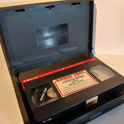 Ford The Man and the Machine VHS tapes used, 2 pieces, subtitled