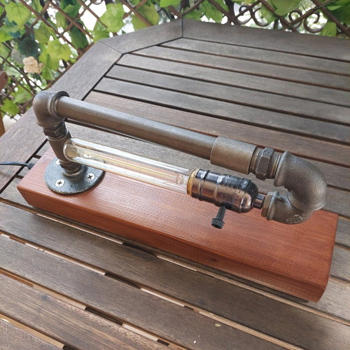 Industrial Design desk lamp new with Edison bulb