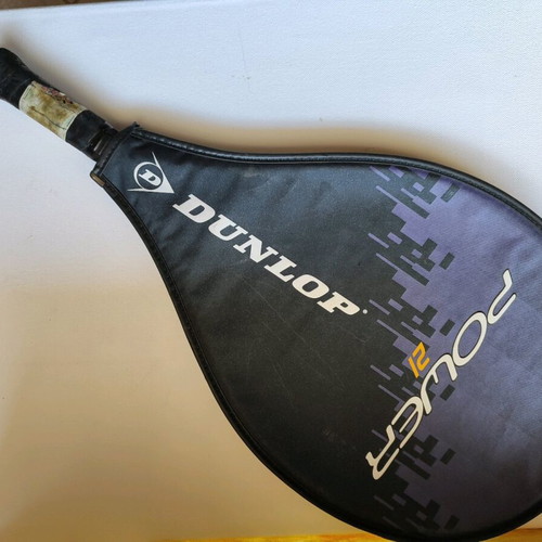 Dunlop Power Shot Maker Mini 21 junior tennis racket used with cover