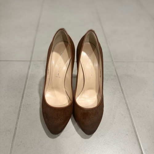 Casadei pony skin pumps like new, size 38, brown