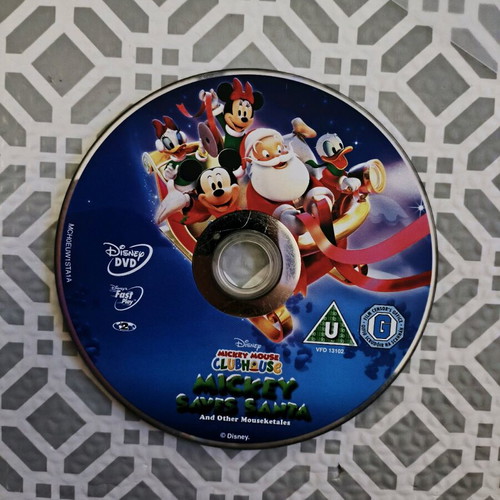 Mickey Saves Santa DVD used, children's