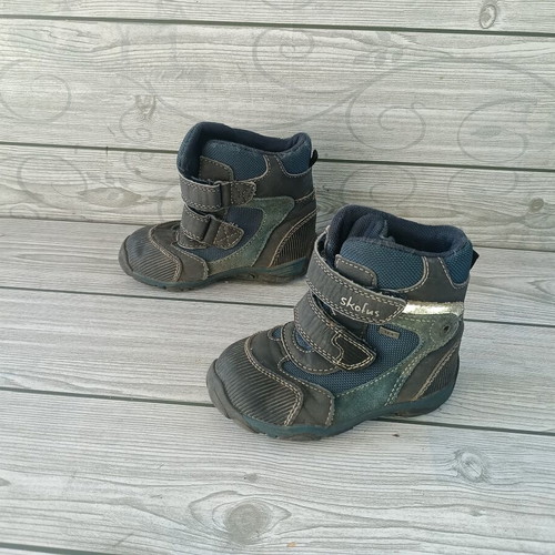 Skofus leather kids boots size 22