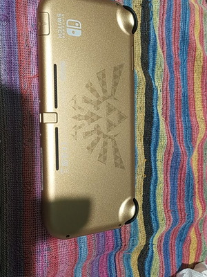Nintendo Switch gold console
