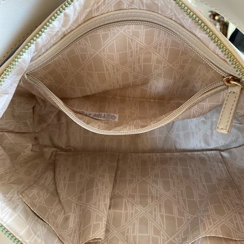 Carpisa Shoulder Bag New Beige Leatherette With Detachable Handle