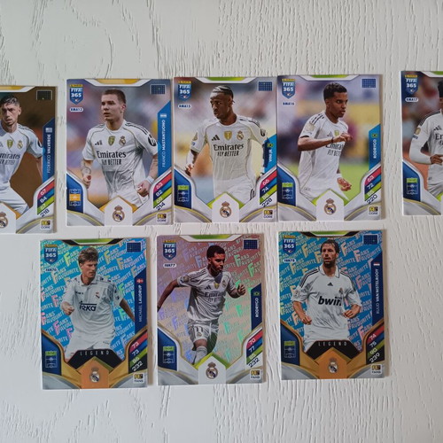 Adrenalyn XL 2026 17 Panini Real Madrid cards like new