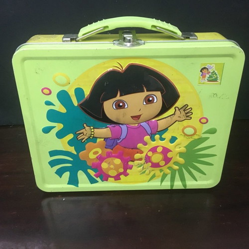 BBB Bonbon Buddies metal lunch box used for daycare