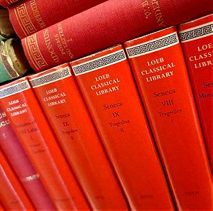 10αδες βιβλία Αρχαίοι Έλληνες και λατινοι συγγραφείς των εκδόσεων loeb classical library Harvard Heinemann