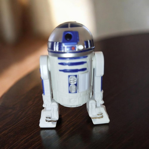 Star Wars R2-D2 figure robot used, Lucas Film Applause 1996, 3" vintage