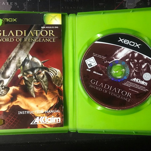 Gladiator Sword of Vengeance Xbox game new, fighting