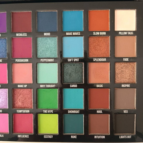 BPerfect Carnival XL pro palette Stacey Marie like new, eyeshadow and highlighter palette