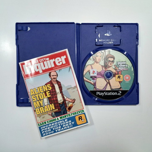 Grand Theft Auto Vice City Stories PS2 game like new, English version