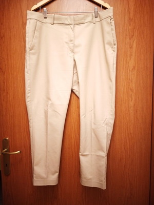 H&M cigarette office pants light beige like new EU48