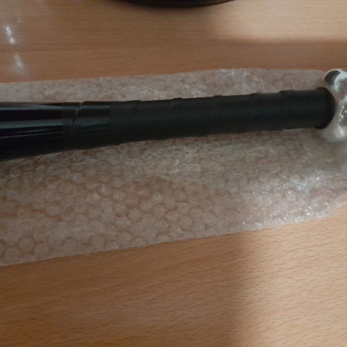 Baseball bat 50" black with anti-slip grip new