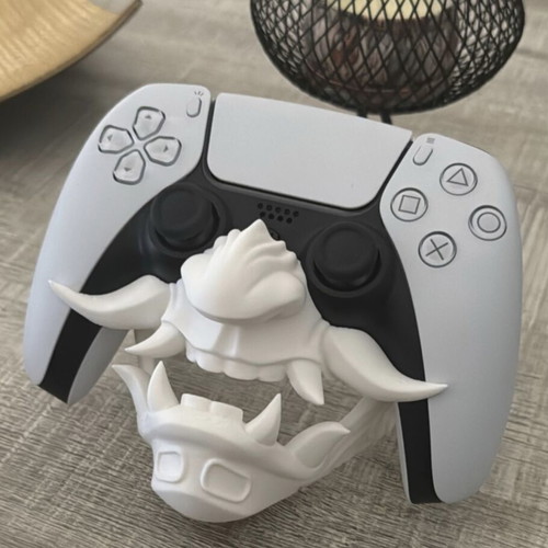 Dualsense Samurai Oni Mask stand for PS5 controller