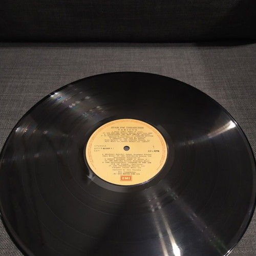 Star FM Treasures LP used, pop compilation with minor cover mark