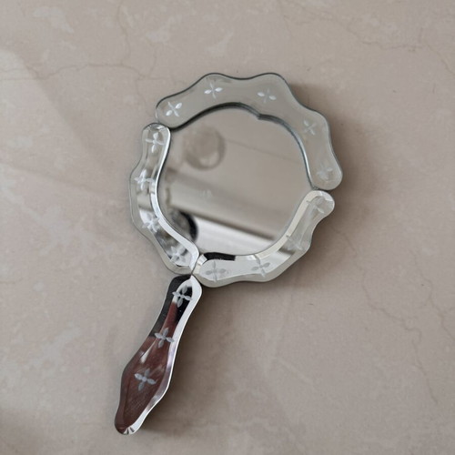 Venetian Hand Mirror like new from Zara Home