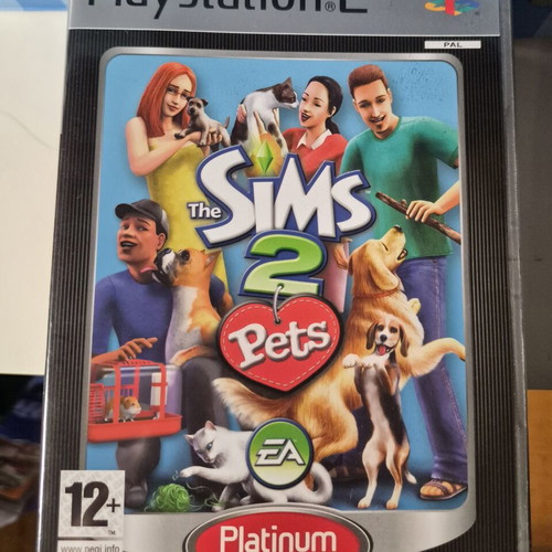 The Sims 2 Pets PlayStation 2 game used, Platinum edition