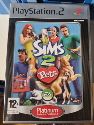 The Sims 2 Pets PlayStation 2 game used, Platinum edition