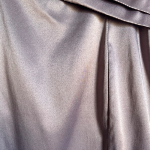 Strapless dress purple-gray, size 38-40