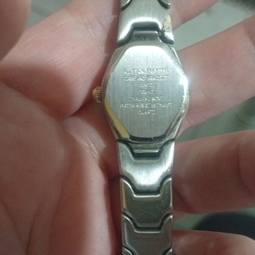 Anne Klein wristwatch women's used, gray 10/4127