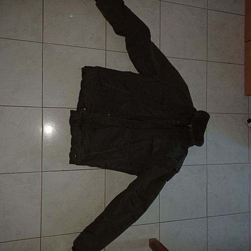 Men's jacket used, khaki earth color, size XL