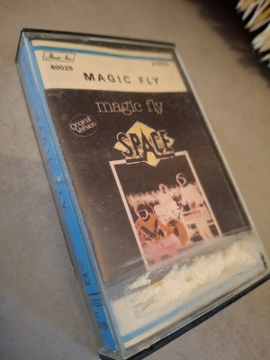 Space Magic Fly cassette tape used, electronic genre, 1977 vintage