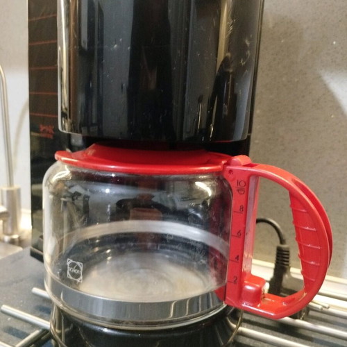 Coffee maker used for 10 cups