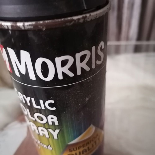 Acrylic spray used