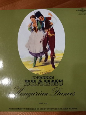 Johannes Brahms Hungarian Dances vinyl record like new, classical music