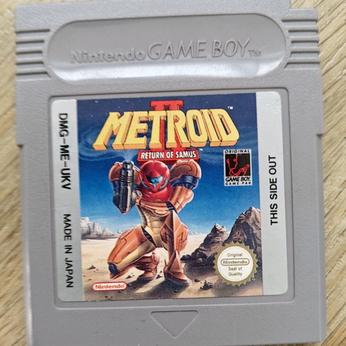 Metroid 2 Return of Samus Nintendo Game Boy game like new