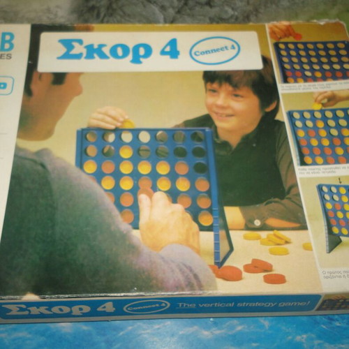 Connect 4 board game MB Games used, classic 1980s edition