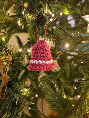 Handmade Christmas Bell Ornament for Your Tree new