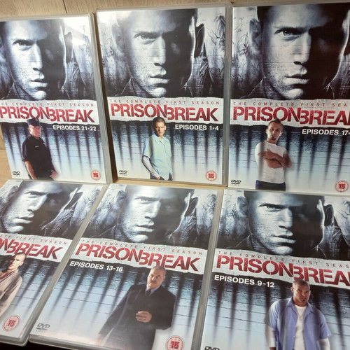 Prison Break Seasons 1 & 2 Complete DVD with English and Greek Subs