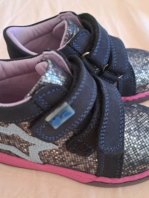 Crocodilino children's anatomical shoes size 21 new, leather, 13 cm