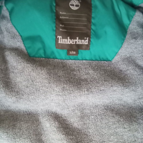Timberland baby vest size 86 used with warm fleece lining