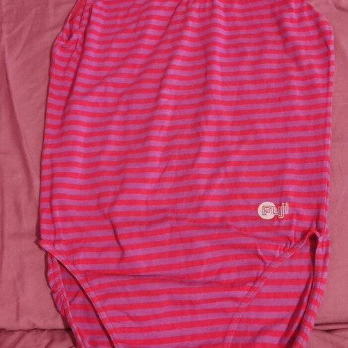 Pink-purple elastic cotton bodysuit XL like new