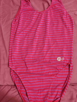 Pink-purple elastic cotton bodysuit XL like new