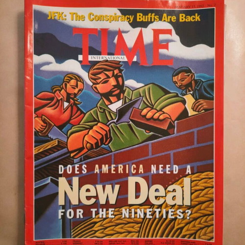 Time International 8 issues 1992 like new, American edition