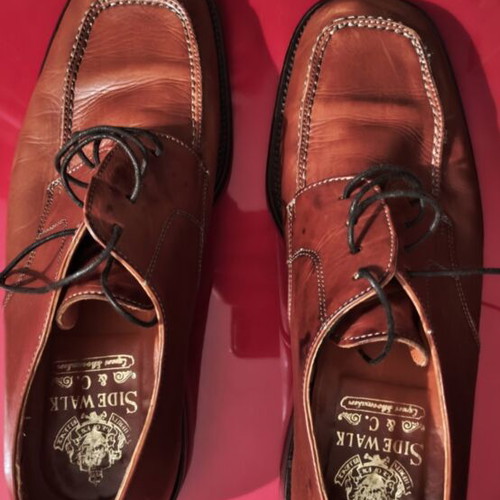 Men's More& More brown shoes size 42 used, moccasins