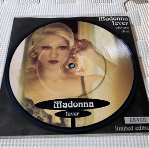 Madonna Fever UK 7" Picture Disc